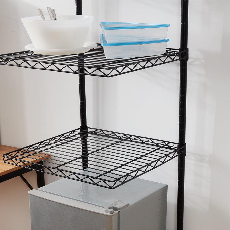 DormCo Suprima Floating Shelf Mini Fridge Stand Wayfair
